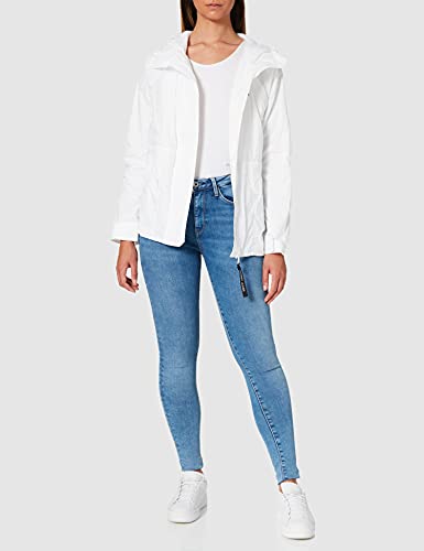 Tommy Jeans Cortavientos Tjw Solid, White, S para Mujer