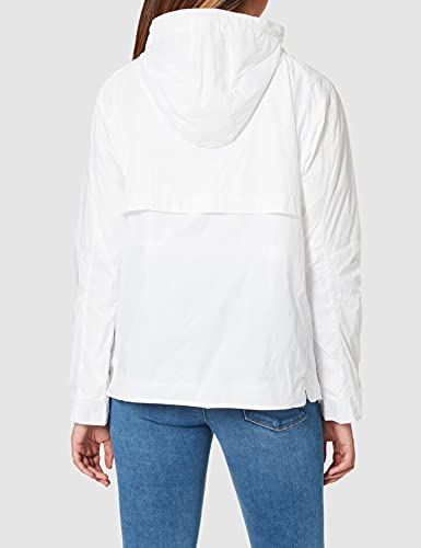 Tommy Jeans Cortavientos Tjw Solid, White, S para Mujer