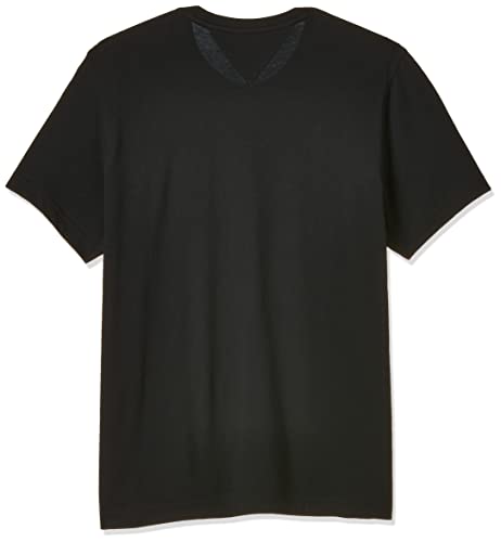 Tommy Jeans Regular C Camiseta con Cuello Redondo, Negro (Tommy Black), XXL para Hombre