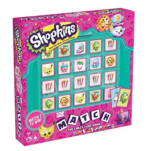 Top Trumps Shopkins Match Cubo Juego, Multicolor (Winning Moves 002664)