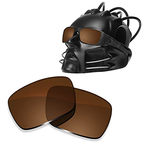 ToughAsNails Reemplazo de lente polarizada para gafas de sol Oakley Fuel Cell - Más opciones, Bronce marrón., Talla única