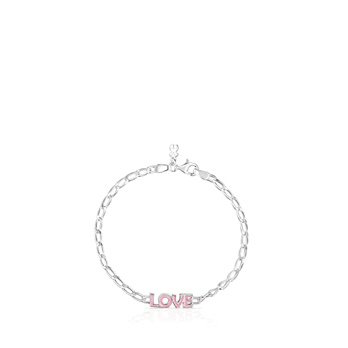 TOUS pulsera mujer coleccion Crossword Love, plata de ley