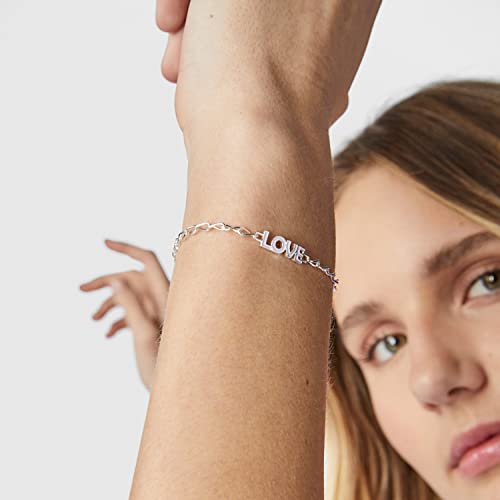 TOUS pulsera mujer coleccion Crossword Love, plata de ley