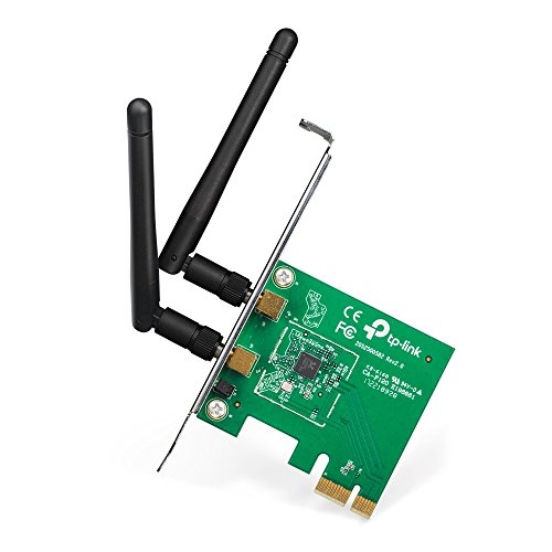 TP-Link TL-WN881ND - WIFI Adaptador PCI Express, Tarjeta de Red (300 Mbps, 2.4 GHz, 802.11n/g/b, 2 antenas desmontables), para Raspberry Pi, PC de Sobremesa