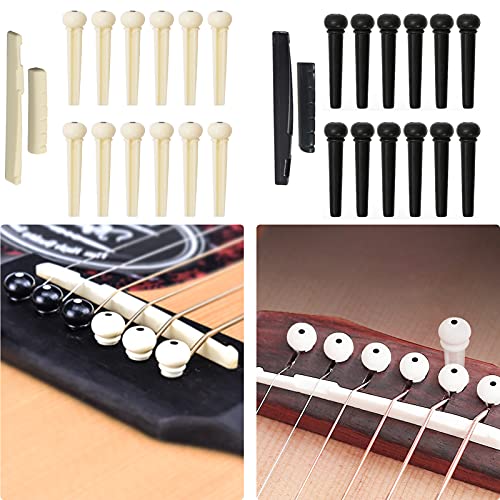 TTCR-II Accesorios Guitarra 78 Piezas con Afinador Guitarra,Correa Guitarra,Soporte pared Guitarra,Cejilla Guitarra,15 Puas Guitarra,3 juegos Cuerdas Guitarra,Puente Guitarra,Cejuela guitarra acustica