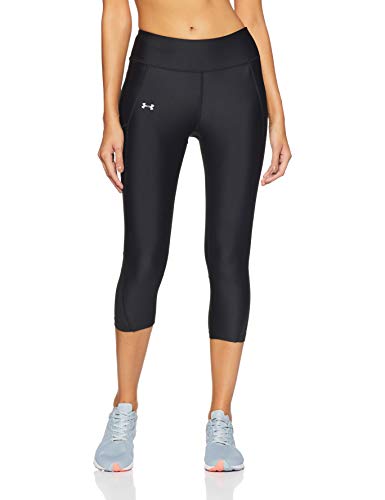 Under Armour Fly by Capri Pantalones, Women, Negro Black, XS