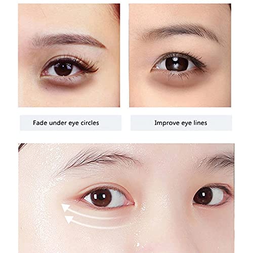 Under Eye Collagen Patches Eye Masks 24k Gold Eye Mask 30 Pairs-Puffy Eyes and Dark Circles Treatments, Eye Gel Pads for Puffiness, Wrinkles, Dark Circles (Gold&Snail)