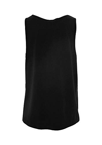 Urban Classics Jersey Big Tank Top Camisa, Negro (Black), M para Hombre