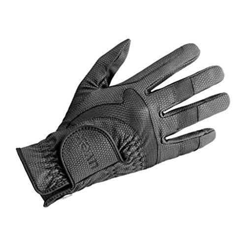 Uvex I-Performance 2 Guantes de equitación, Adultos Unisex, Black, 7