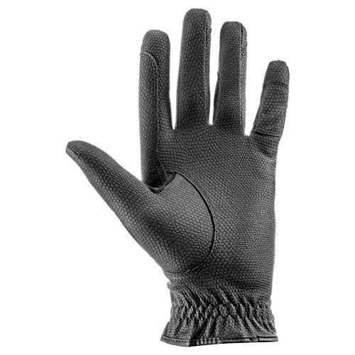 Uvex I-Performance 2 Guantes de equitación, Adultos Unisex, Black, 7