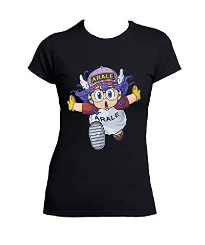 UZ Design Camiseta Arale Mujer Chica Niña Dr Slump Manga Anime Dibujos Animados Años 90, Niño 9-11 Años