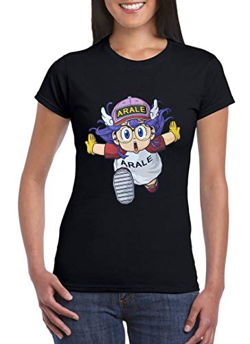 UZ Design Camiseta Arale Mujer Chica Niña Dr Slump Manga Anime Dibujos Animados Años 90, Niño 9-11 Años