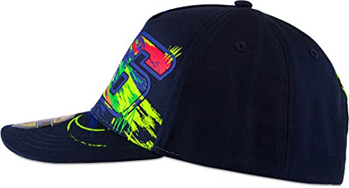 Valentino Rossi Gorra Winter Test,One Size,Azul,Hombre