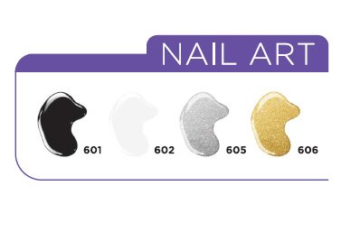 Valmy Pintauñas Nail Art Decorativo con Pincel de Precisión – Esmalte de Uñas de Larga Duración Para Manicura Francesa, Decoración o Dibujos de Uñas con Liner Super Fino y Secado Rápido (Negro)