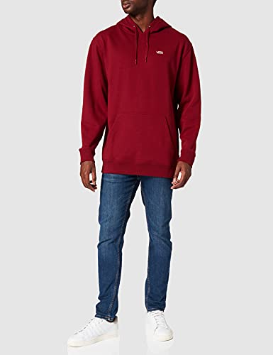 Vans Basic Pullover Fleece Sudadera con Capucha, Granada, S para Hombre