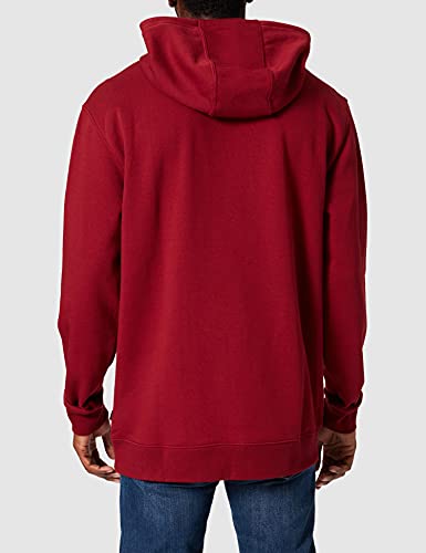 Vans Basic Pullover Fleece Sudadera con Capucha, Granada, S para Hombre