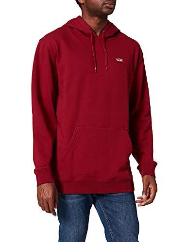 Vans Basic Pullover Fleece Sudadera con Capucha, Granada, S para Hombre