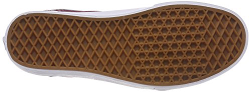 Vans Ward, Zapatilla Baja Hombre, Rojo (Canvas/Port Royale/White 8J7), 44 EU