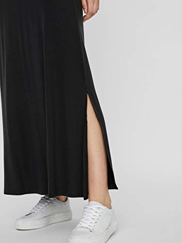 Vero Moda Vmava NW Ancle Skirt Ga Noos Falda, Negro, XS para Mujer