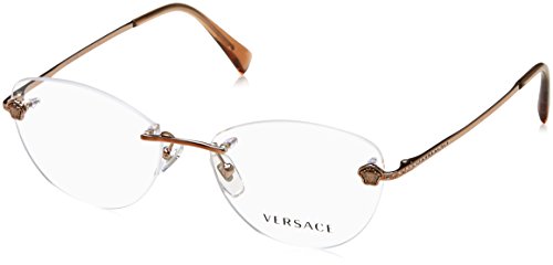 Versace 0Ve1248B Monturas de Gafas, Copper, 54 para Mujer