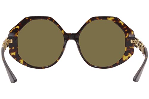 Versace Gafas de Sol GRECA VE 4395 Dark Havana/Brown 59/17/145 mujer