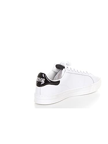 VERSACE JEANS COUTURE 71YA3SK1 ZP026 - Zapatillas de Tenis débil para Hombre, Blanco, 41 EU