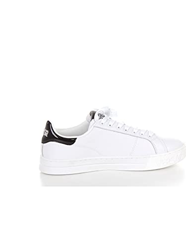 VERSACE JEANS COUTURE 71YA3SK1 ZP026 - Zapatillas de Tenis débil para Hombre, Blanco, 41 EU