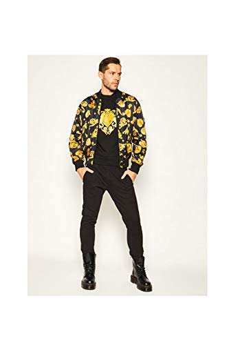 VERSACE JEANS COUTURE Sudadera Baroque Heart-Print SS20 (M)