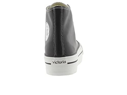 victoria Plataforma VICTORIA BOTÍN Tribu Doble Efecto Piel 1061107-WOMEN para Mujer Negro 39