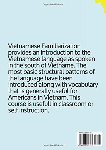 Vietnamese Familiarization And Short Term Training (Language)