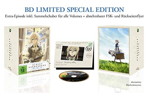 Violet Evergarden - St. 1 - Vol. 1/Extra Episode + Sammelschuber - Limited Special Edition [Alemania] [Blu-ray]