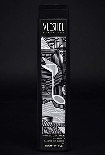 Vleshel Champú Cabellos Blancos Y Grises Vleshel, White & Gray Hair Shampoo 300Ml. 300 g