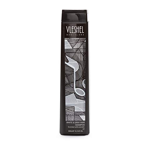 Vleshel Champú Cabellos Blancos Y Grises Vleshel, White & Gray Hair Shampoo 300Ml. 300 g