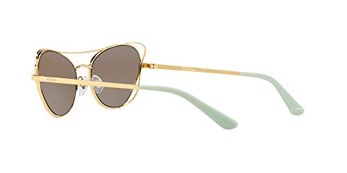 Vogue 0Vo4070S, Gafas de Sol para Mujer, Multicolor (Gold/Green), 57