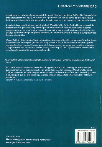 Warren Buffett y la interpretación de estados financieros: Invertir en empresas con ventaja competitiva (FINANZAS Y CONTABILIDAD)