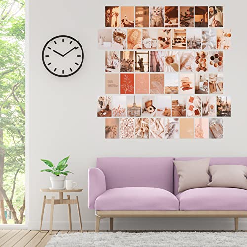 Weinsamkeit Fotos Pared Decoracion - 50 Fotos Decoracion Habitacion Aesthetic, Carteles Pequeños de Moda, Imágenes Estéticas de Pared, Tarjetas, Colección de Fotos para Dormitorio, Sala de Estar