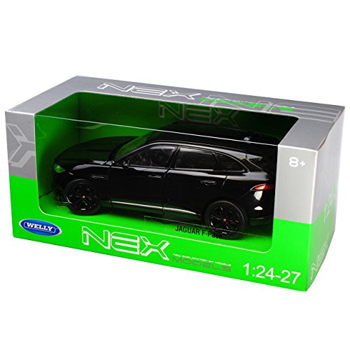 Welly Jaguar F-Pace X761 SUV Negro a partir de 2016 1/24 Modelo Coche