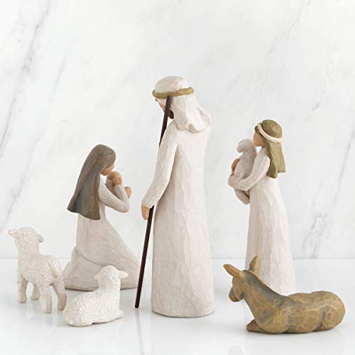 Willow Tree, Figura de Belén con pastor, Enesco