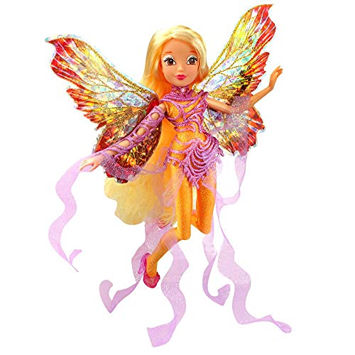 Winx Club Stella | Dreamix Fairy Muñeca World of Winx | Traje Mágico 28 cm