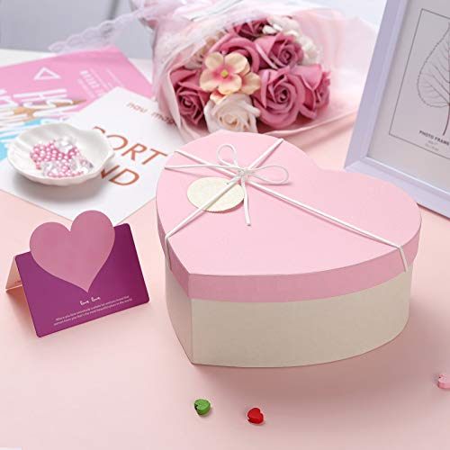 Wodasi Caja de Regalo de For de Jabón Rosa Artificial, Flor de Jabón Rosa Hecha a Mano con Caja de Regalo para Aniversario/Cumpleaños/Boda/Día De San Valentín/Día De La Madre(Rojo)