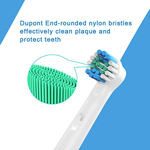 WuYan Cabezales De Repuesto Para Cepillos de Dientes Eléctricos Recambios Cepillos Oral b ,Limpieza Profunda Cabezales de Cepillo de Dientes (8)