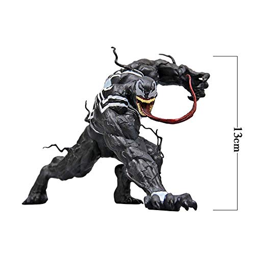 WXFQX Marvel Venom Ilustración, Multicolor, Venom Venom Figura de acción de Juguete, Venom Estatua Modelo Decorativo Regalos para niños