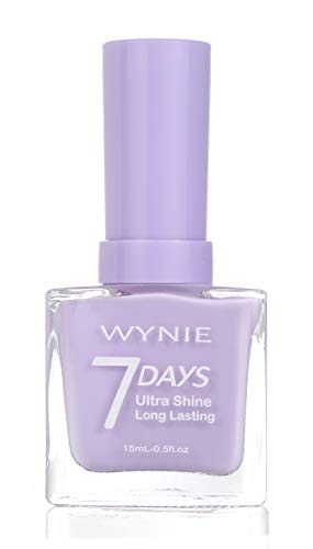 WYNIE JUMBO Nail Polish 808 - Esmalte de Uñas Secado Rápido Larga Duración tamaño Jumbo tono Lavanda Claro - 15 ml