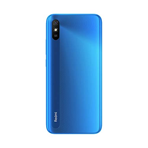 Xiaomi Redmi 9A - Smartphone 2GB 32GB, Pantalla HD de 6.53",MediaTek Helio G25, batería 5000mAh, Cámara Trasera de 13MP Al, Azul