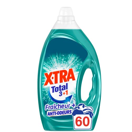 XTRA Fraîcheur - Lessive Liquide Universelle - 60 Lavages (3L)