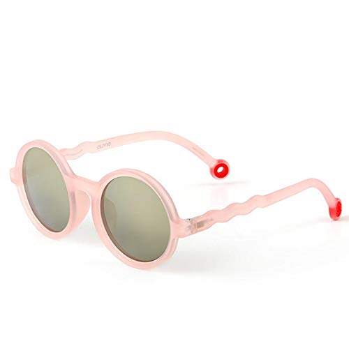 Xyl Vidrios de los niños, Gafas de Sol, Las niñas, los niños Gafas de Sol, polarizado Anti-UV Espejo de protección Solar, Serie de Color Rosa