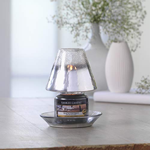 Yankee Candle Black Coconut Vela Aromática en Frasco Pequeño, Negro, 104g