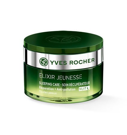 Yves Rocher Elixir JEUNESSE - Set de cuidado facial Detox contra las influencias ambientales, con cuidado de día y noche y sérum reparador