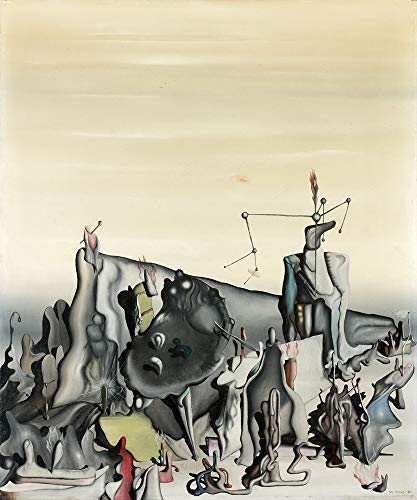 Yves Tanguy Giclee Papel de Arte impresión Obras de Arte Pinturas Reproducción de Carteles(Yves Tanguy Sin Título)