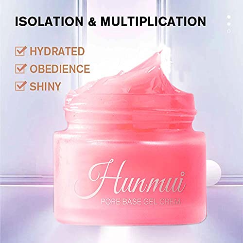 ZANLION 2021 New Summer Magical Perfecting Base Face Primer Under Foundation for Red Face, Hunmui Face Primer Pore Base Gel Cream Invisible Pores Face Primer Makeup Matte Base (1 Pc)